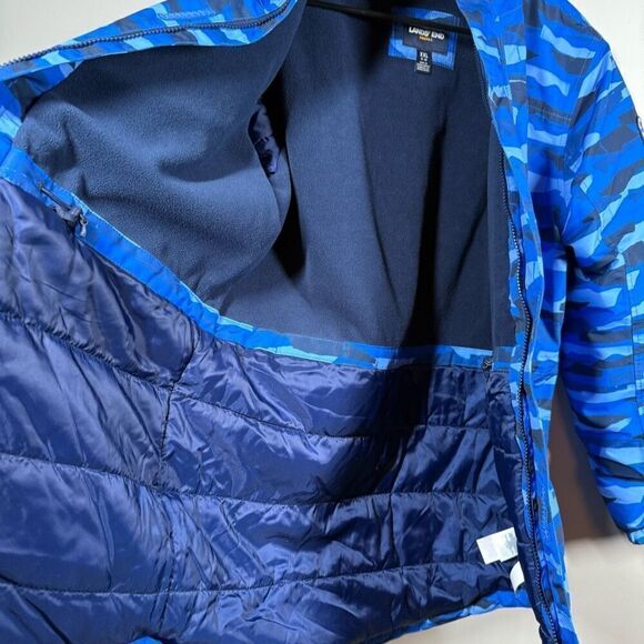 Lands’ End Grow-A-Long Kids Squall Waterproof Insulated Winter Parka XXL 18 - Picture 5 of 13